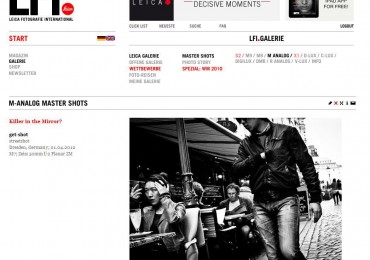 in Leica Mastershots LFI als Street Fotograf Dresden